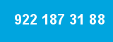 922 187 31 88